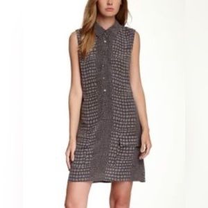 Equipment Lucinda button up silk dress size small